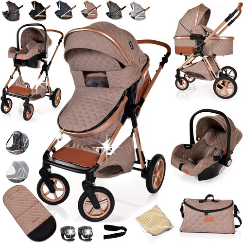 Newborn baby pram pushchair - newborn,