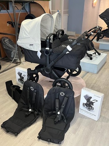 Bugaboo donkey twin black - donkey, 3